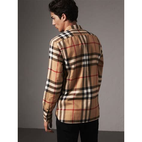 burberry print flannel shirt|Burberry tee shirts men.